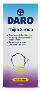 Daro Thijmsiroop 200ML 