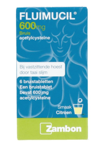 Fluimucil 600mg Bruistabletten 6ST 