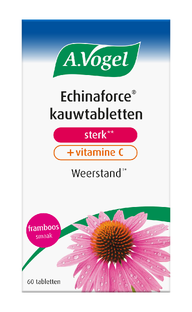 A.Vogel Echinaforce Kauwtabletten sterk** + Vitamine C Tabletten 60ST 