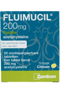 Fluimucil Pastille 200mg Zuigtabletten 20ST 