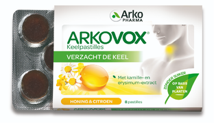 Arkopharma Arkovox Honing & Citroen Pastilles 8ST 