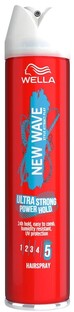 Wella New Wave Ultra Strong Power Hold Hairspray 250ML 