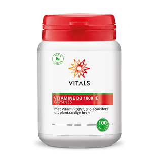 Vitals Vitamine D3 1000 IE Capsules 100CP 