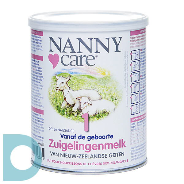 Nannycare Geitenmelk Zuigelingenvoeding 400gr