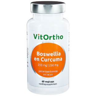 VitOrtho Boswellia en Curcuma Vegicaps 60CP 