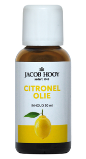 Jacob Hooy Citronel Olie 30ML 