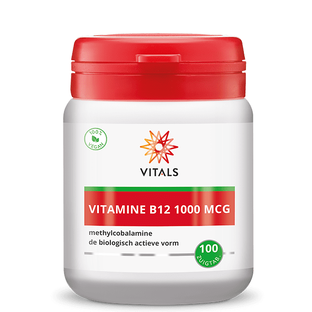 Vitals Vitamine B12 1000mcg Zuigtabletten 100TB 