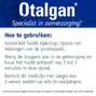 Otalgan Oordruppels 12GR Hoe te gebruiken