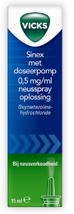 Vicks Sinex Doseerpomp 15ML 