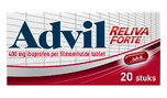 Advil Reliva Forte Oval Tabs 400 mg - voor pijn en koorts 20TB