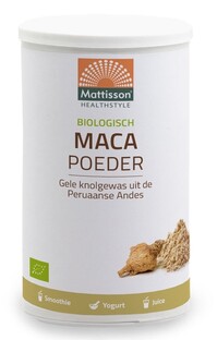 Mattisson HealthStyle Biologische Maca Poeder 300GR 