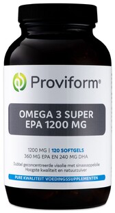 Proviform Omega 3 Super Epa Softgel Capsules 120SG 