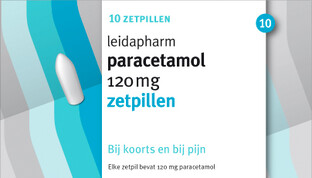 Leidapharm Paracetamol Zetpil 120mg 10ST 