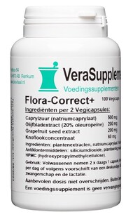 VeraSupplements Flora Correct + Capsules 100CP 