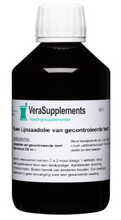 VeraSupplements Ruwe Lijnzaadolie 250ML 