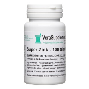 VeraSupplements Super Zink Tabletten 100TB 