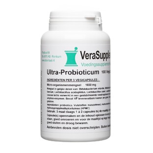 VeraSupplements Ultra Probioticum Capsules 100VCP 