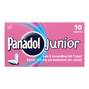 Panadol Junior Zetpillen 125mg 3 Maanden - 1Jaar 10ST 