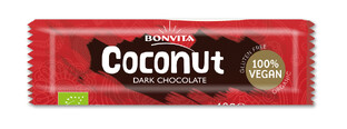 BonVita Coconut Dark Chocolate Bar 40GR 