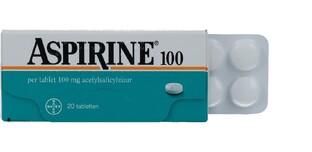 Aspirine 100mg Tabletten 20TB 