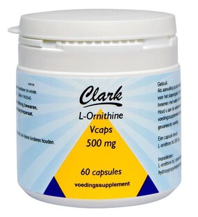 Clark L Ornithine Capsules 60CP 