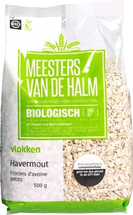 De Halm Havermout Biologisch 500GR 