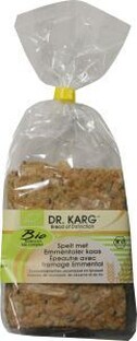 Dr Karg Dr.Karg Spelt Met Emmenthaler Kaas 200GR 