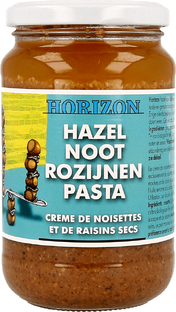 Horizon Hazelnoot Rozijnenpasta 350GR 