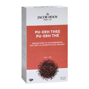 Jacob Hooy Pu Erh Theezakjes 50ST 