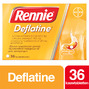 Rennie Deflatine kauwtabletten bij opgeblazen gevoel of winderigheid 36TB 45486