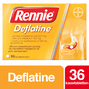 Rennie Deflatine kauwtabletten bij opgeblazen gevoel of winderigheid 36TB 45491