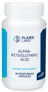 Klaire Labs L-Alfa-Ketoglutaarzuur Capsules 60CP 