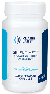 Klaire Labs Seleno Methionine 200mcg Capsules 100CP 