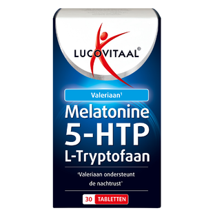 Lucovitaal Melatonine 5-HTP L-Tryptofaan Tabletten 30TB 