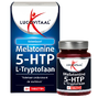 Lucovitaal Melatonine 5-HTP L-Tryptofaan Tabletten 30TB verpakking + pot