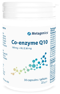 Metagenics Co-Enzyme Q10 + Vit. E 30mg Softgels 30CP 