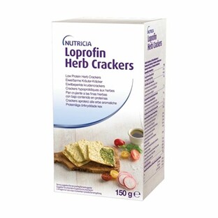 Nutricia Loprofin Eiwitbeperkte Kruidencrackers 150GR 