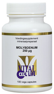 Vital Cell Life Molybdenum 250 mcg Capsules 100CP 