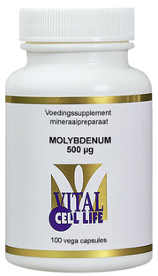 Vital Cell Life Molybdenum 500 mcg Capsules 100CP 