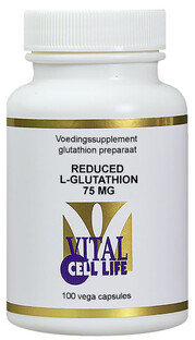 Vital Cell Life Reduced L-Glutathion 75mg Capsules 100CP 