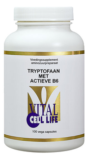 Vital Cell Life Tryptofaan met Actieve B6 Capsules 100CP 