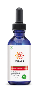 Vitals Elementair Zink & Koper Druppels 60ML 