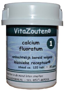 Vita Reform Van der Snoek Vitazouten Nr.1 Calcium Fuoratum 120TB 