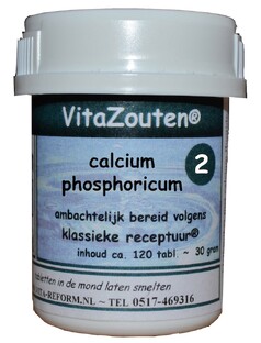 Vita Reform Van der Snoek Vitazouten Nr. 2 Calcium Phosphoricum 120TB 