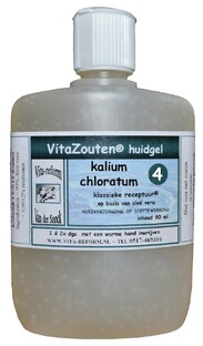 Vita Reform Van der Snoek VitaZouten Huidgel Nr. 4 Kalium Chloratum Muriaticum 90ML 