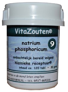 Vita Reform Van der Snoek Vita Reform Vitazouten Nr. 9 Natrium Phosphoricum 120TB 