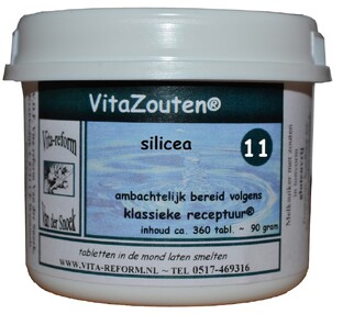 Vita Reform Van der Snoek Vitazouten Nr.11 Silicea 360TB 