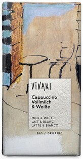 Vivani Chocoladereep Cappuccino 100GR 