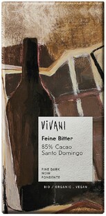 Vivani Chocoladereep Puur 85% Cacao 100GR 