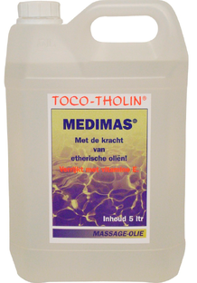 Toco Tholin Medimas Massage Olie 5 LT 5LT 